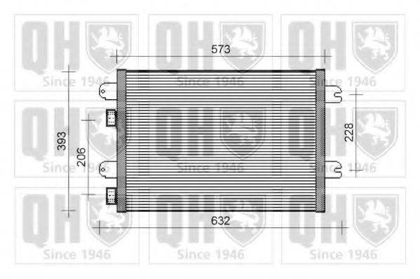 QUINTON HAZELL QCN372 Конденсатор, кондиціонер