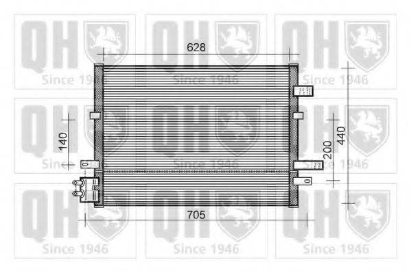 QUINTON HAZELL QCN424 Конденсатор, кондиціонер