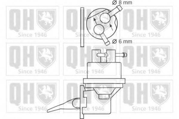 QUINTON HAZELL QFP239 Топливный насос