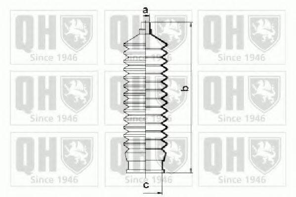 QUINTON HAZELL QG1032 Комплект пильника, рульове управління