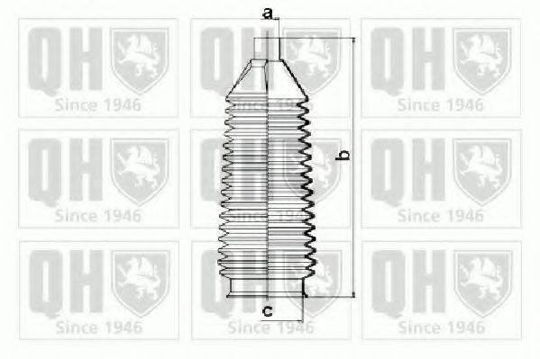 QUINTON HAZELL QG1159 Комплект пильника, рульове управління