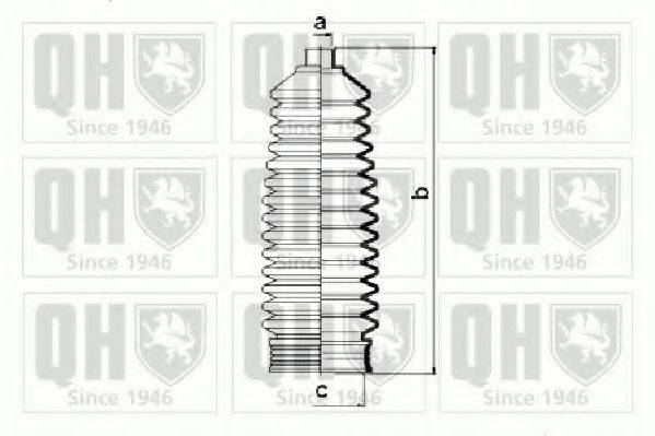 QUINTON HAZELL QG1320 Комплект пильника, рульове управління