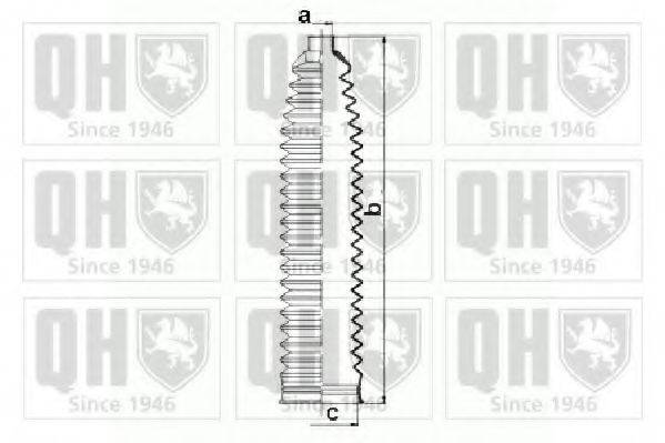 QUINTON HAZELL QG1486 Комплект пильника, рульове управління