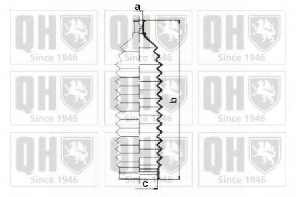 QUINTON HAZELL QG1505 Комплект пильника, рульове управління