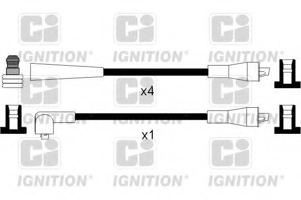 QUINTON HAZELL XC212 Комплект дротів запалення