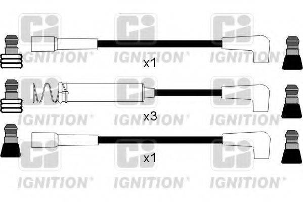 QUINTON HAZELL XC237 Комплект дротів запалення