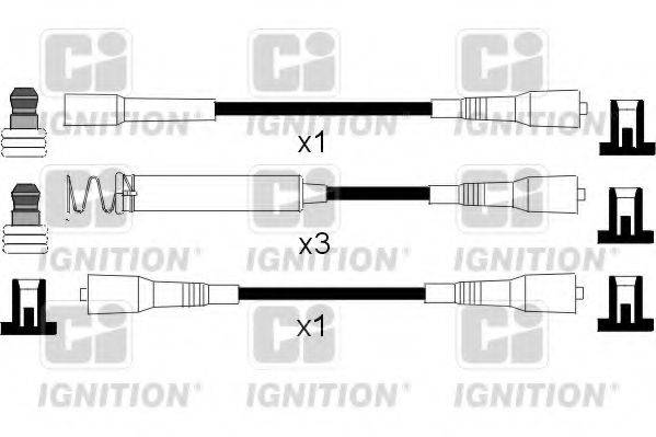 QUINTON HAZELL XC562 Комплект дротів запалення