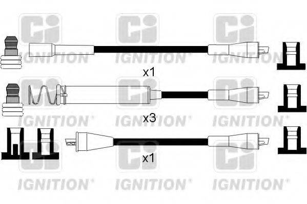 QUINTON HAZELL XC595 Комплект дротів запалення