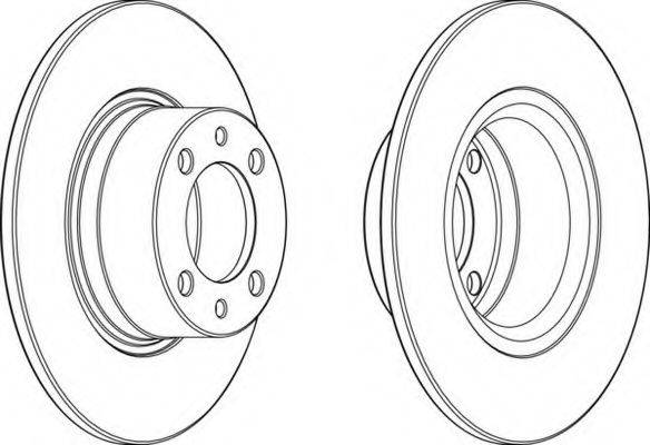 FERODO DDF1035C1 гальмівний диск