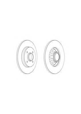 FERODO DDF1791 гальмівний диск