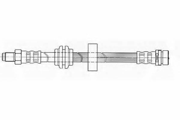 FERODO FHY2227 Гальмівний шланг