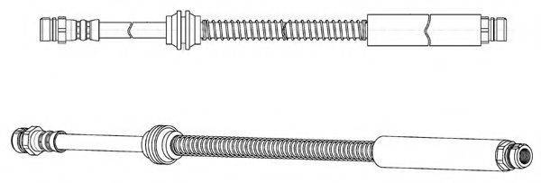 FERODO FHY2773 Тормозной шланг