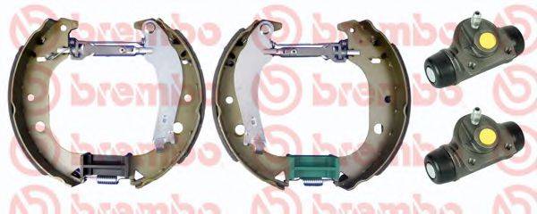 BREMBO K23059 Комплект гальмівних колодок