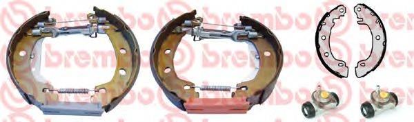 BREMBO K68059 Комплект гальмівних колодок