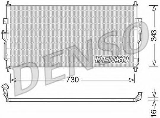 DENSO DCN46006 Конденсатор, кондиціонер