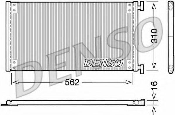 Конденсатор, кондиціонер DENSO DCN09040