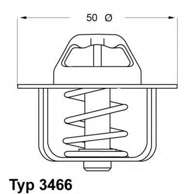 WAHLER 346689D Термостат, що охолоджує рідину