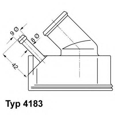 WAHLER 418392D Термостат, що охолоджує рідину