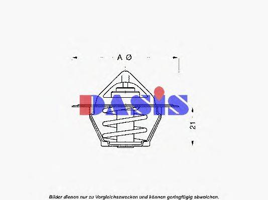 AKS DASIS 750096N Термостат, що охолоджує рідину