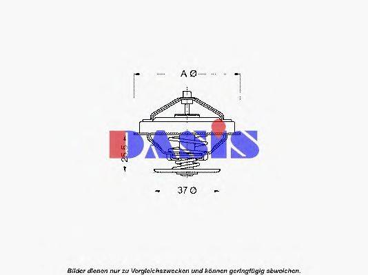 AKS DASIS 750724N Термостат, що охолоджує рідину