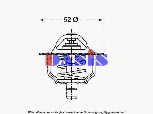 AKS DASIS 751796N Термостат, що охолоджує рідину