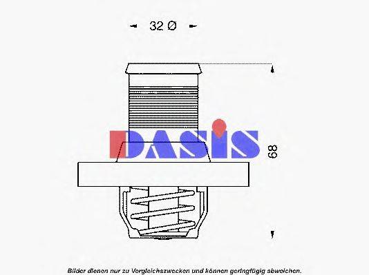 AKS DASIS 751845N Термостат, що охолоджує рідину