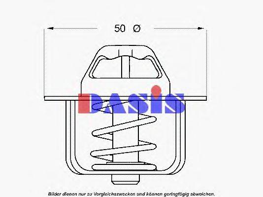 AKS DASIS 751846N Термостат, що охолоджує рідину