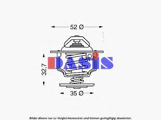 AKS DASIS 751946N Термостат, що охолоджує рідину