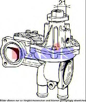 AKS DASIS 785731N Водяний насос