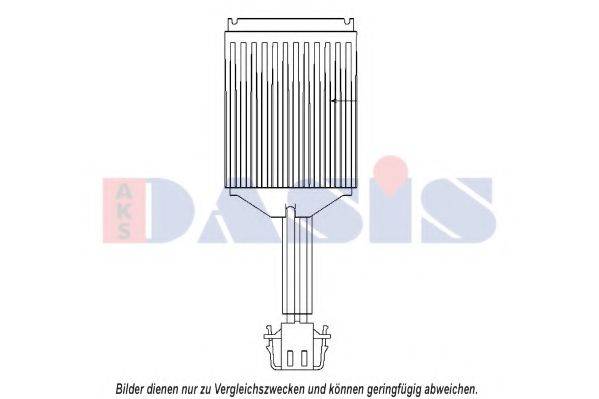 AKS DASIS 700003N Регулятор, вентилятор салону