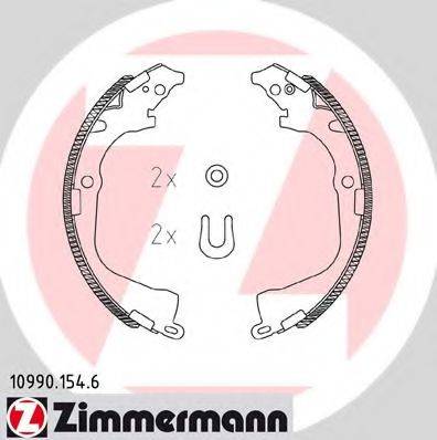 Комплект тормозных колодок ZIMMERMANN 10990.154.6