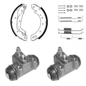 DELPHI 976 Комплект гальмівних колодок