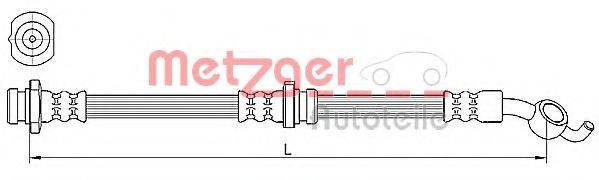 Гальмівний шланг METZGER 4110392