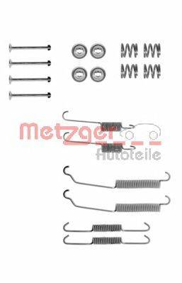 METZGER 1050618 Комплектуючі, гальмівна колодка