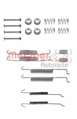 METZGER 1050680 Комплектуючі, гальмівна колодка