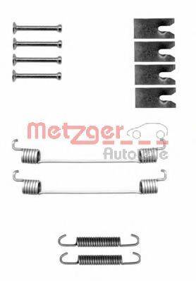 Комплектуючі, гальмівна колодка METZGER 105-0827