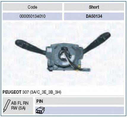 MAGNETI MARELLI 000050134010 Вимикач на колонці кермового керування