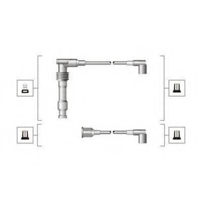 MAGNETI MARELLI 941319170123 Комплект дротів запалення