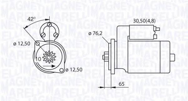 Стартер MAGNETI MARELLI 063521214020