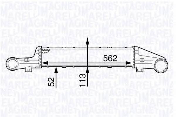 MAGNETI MARELLI 351319202120 Інтеркулер